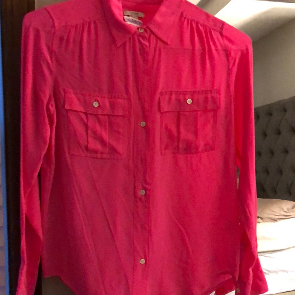 Jcrew Silk Top